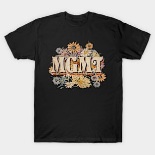 MGMT Proud Name Personalized Retro Flowers Beautiful T-Shirt